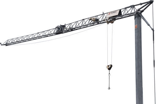 Мобильный башенный кран - CBR 21H - TEREX CRANES - с автоматической сборкой / для строительства / для подъема