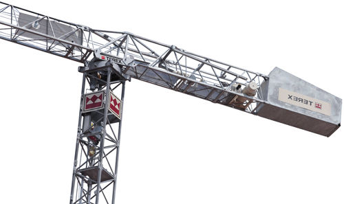 Фиксированный башенный кран - FC 6.24H - TEREX CRANES - башенный с плоским верхом / для строительства / для подъема