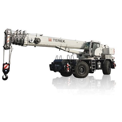 Мобильный башенный кран - TRT 80 - TEREX CRANES - телескопический / для строительства / для труднопроходимых участков местности