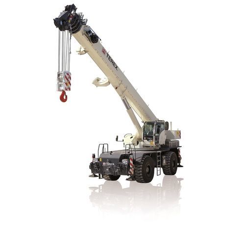 Мобильный башенный кран - TRT 100US - TEREX CRANES - телескопический / для строительства / для труднопроходимых участков местности