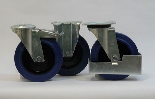 Колесо с бандажом - LAMBDA-B + M22 series - LAG SPA - из полиамида / гладкое / шариковое