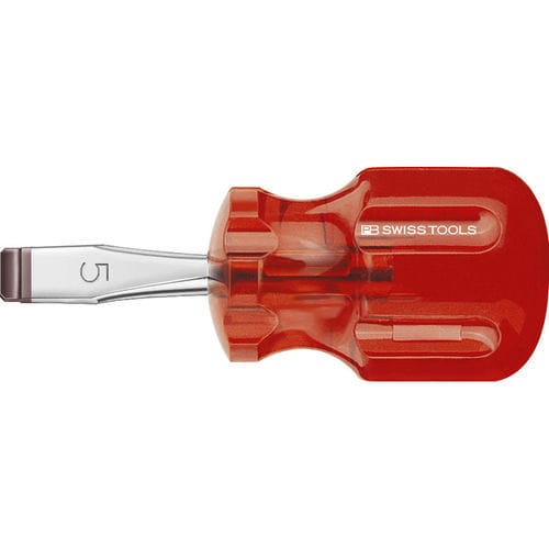 Плоская отвертка - PB 135 - PB Swiss Tools ( Shanghai) Trading Co.,Ltd - с короткой ручкой / из стали