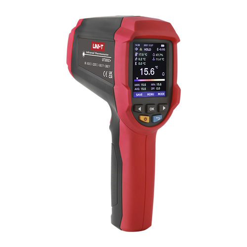 Термометр с термопарой - UT305+ series - UNI-TREND TECHNOLOGY (CHINA) CO., LTD. - инфракрасный / с дисплеем LCD / относительная влажность