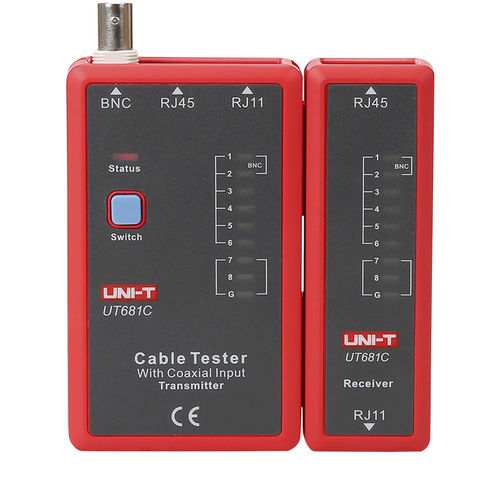 Тестер сети Ethernet - UT681 series - UNI-TREND TECHNOLOGY (CHINA) CO., LTD. - ток короткого замыкания / для кабелей / установки