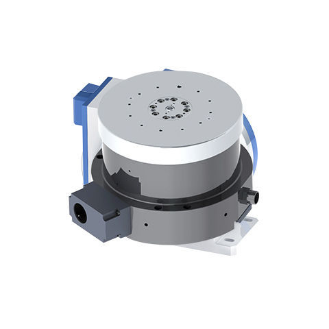 Роторный стол с двигателем - DZGD-200A7 - Guangzhou Haozhi Industrial Co., Ltd - вертикальный / для мехобработки материалов / с прямым приводом