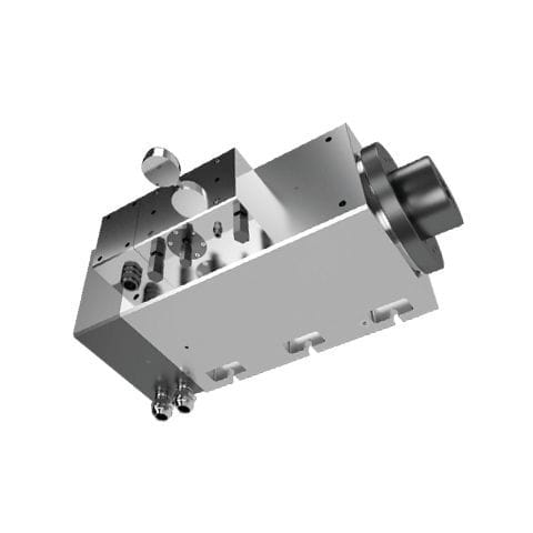 Электрошпиндель для резки - DYFDM-125(100)36/30-XWS - Guangzhou Haozhi Industrial Co., Ltd - для мехобработки / для шлифования / моторизованный