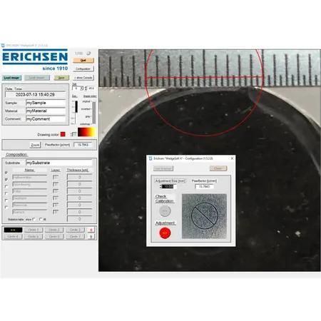 Толщиномер для пластмасс - WedgeSoft X - ERICHSEN GmbH & Co. KG - для материалов / для покрытия / для бетонной конструкции