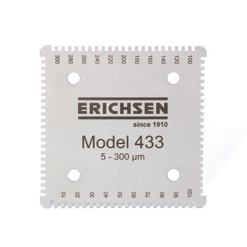 Толщиномер для влажной пленки - Model 433 - ERICHSEN GmbH & Co. KG - для покрытия / карманный / гребенка для мокрого слоя
