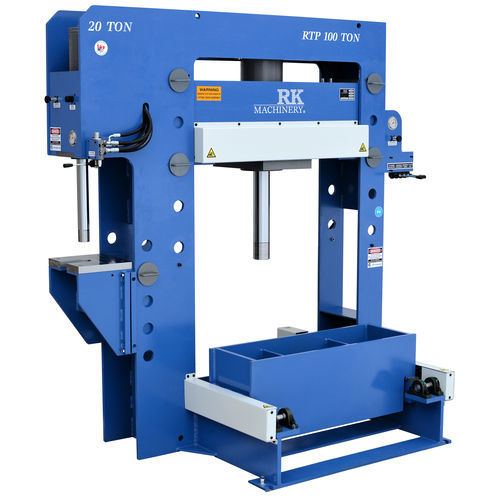 Пресс с передвижным столом - RTPBP 100/20 - RK Machinery Ltd - электрогидравлический / для формовки / протяжной