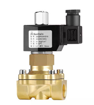 Электромагнитный клапан с прямым приводом - ZS  - SANLIXIN SOLENOID VALVE CO., LTD - 2/2 канала / нормально открытый / воздух