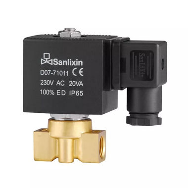 Электромагнитный клапан с прямым приводом - SLZ  - SANLIXIN SOLENOID VALVE CO., LTD - 2/2 канала / NF / воздух