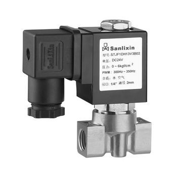 Электромагнитный клапан с прямым приводом - STJF  - SANLIXIN SOLENOID VALVE CO., LTD - 2 канала / нормально закрытый / вода