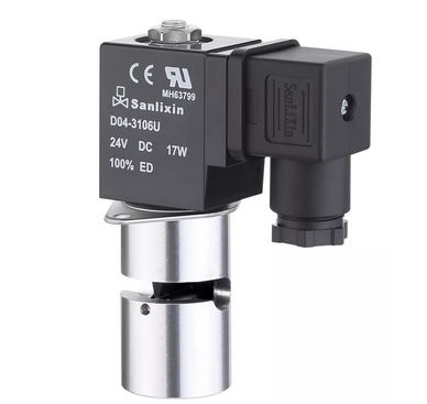 Электромагнитный клапан с прямым приводом - SJGF  - SANLIXIN SOLENOID VALVE CO., LTD - 2/2 канала / нормально закрытый / вода
