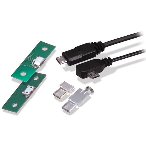 Соединитель для передачи данных - ZX Series - Hirose Electric Europe B.V. - микро-USB / SMT / прямой