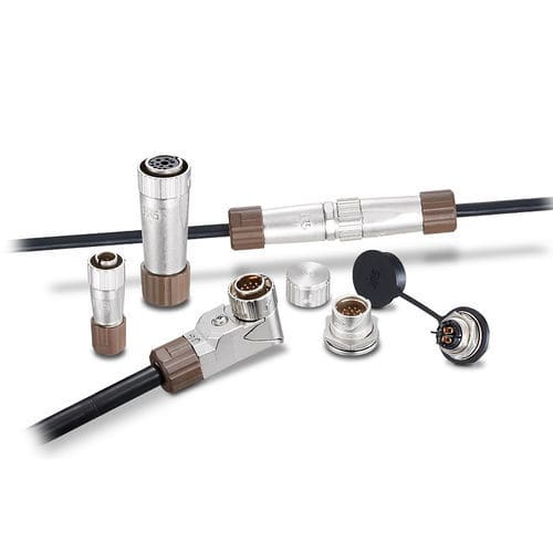 Круговой соединитель - LF Series - Hirose Electric Europe B.V. - РЧ / джек / Ethernet