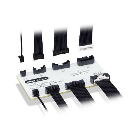 Соединитель для передачи данных - DF50 Series - Hirose Electric Europe B.V. - Pins Header / SMT / провод-плата