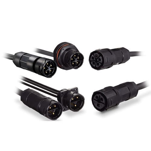 Круговой соединитель - HR41 Series - Hirose Electric Europe B.V. - РЧ / с байонетным замком / с блокировкой