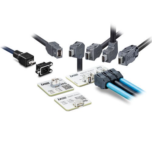 Соединитель для передачи данных - IX Series | ix Industrial™ - Hirose Electric Europe B.V. - RJ45 / Ethernet / SMT