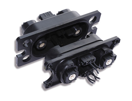 Соединитель для передачи данных - PS2-200A series - Hirose Electric Europe B.V. - прямоугольный / с блокировкой / для батареи