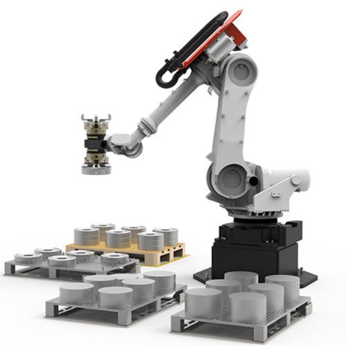 Роботизированная ячейка для загрузки - Pallet-Load Multi - RoboJob - для разгрузки / для фрезерования
