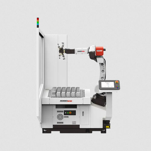 Роботизированная ячейка для разгрузки - Mill-Assist Essential Mini - RoboJob - для загрузки / для питания / для обрабатывающего центра