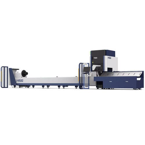 Станок для резки труб - TS - HSG LASER CO.,LTD - волоконный лазер / для металла / с цифровым управлением