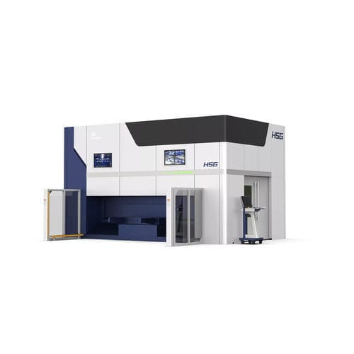 Станок для резки 3D - Cell 3015G - HSG LASER CO.,LTD - волоконный лазер / для алюминия / для нержавеющей стали