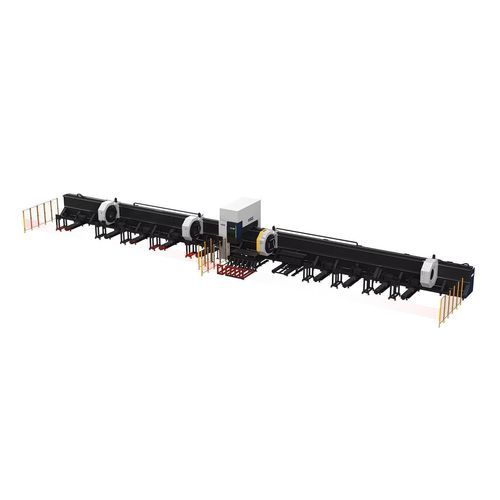 Станок для резки волоконный лазер - TL730S - HSG LASER CO.,LTD - для металла / для труб / ЧПУ