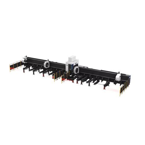 Станок для резки волоконный лазер - TL660 - HSG LASER CO.,LTD - для металла / для профилей / для труб