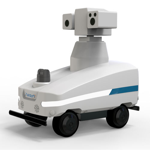 Колесный инспекционный робот - ZWIN-PATROL06 - Tianjin Zwinsoft Technology Co.,Ltd. - с многоэлементным преобразователем / с дистанционным управлением / модульный