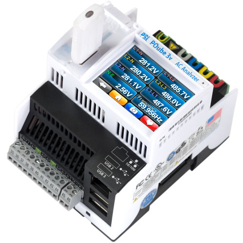 Анализатор мощности - PQube 3v - Power Standards Lab - для электросети / напряжения / в режиме реального времени