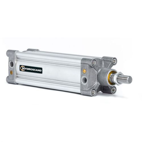 Пневматический цилиндр - C63MP2C series - Hydroscand - поршневый / со стержнем / из латуни