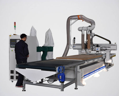 Станок для обрезки профилей ЧПУ - 1325 Cabintry - OMNI CNC Technology Co.,Ltd - 3 оси / со стержнем / для интенсивного использования