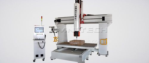 Станок для обрезки профилей ЧПУ - OMNI CNC Technology Co.,Ltd - 5 осей / со стержнем / на дровах