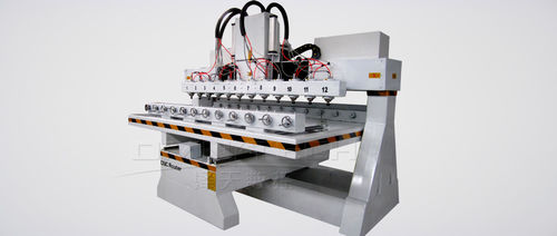 Станок для обрезки профилей ЧПУ - OMNI CNC Technology Co.,Ltd - многошпиндельный
