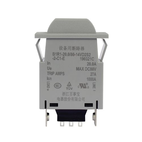 Магнитно-гидравлический выключатель - B1 series - ZHEJIANG BSB ELECTRICAL APPLIANCES CO.,LTD - переменный ток / постоянный ток / 2 полюса