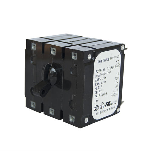 Магнитно-гидравлический выключатель - B2 series - ZHEJIANG BSB ELECTRICAL APPLIANCES CO.,LTD - с ручной перезарядкой / для распределения электроэнергии / генератора