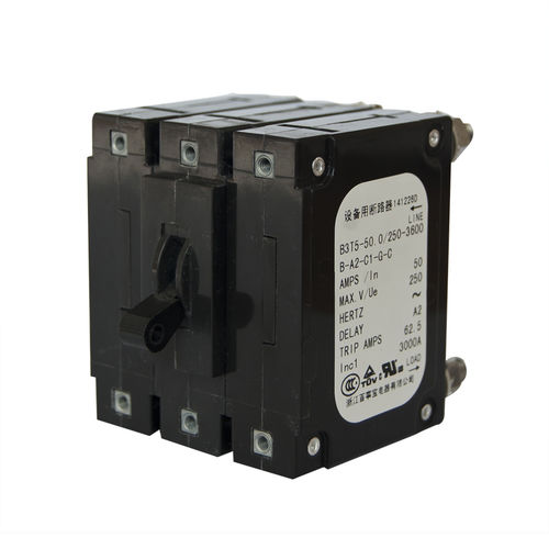 Магнитно-гидравлический выключатель - B3 series - ZHEJIANG BSB ELECTRICAL APPLIANCES CO.,LTD - с ручной перезарядкой / для распределения электроэнергии / генератора