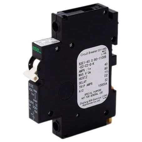 Магнитно-гидравлический выключатель - B3E Series - ZHEJIANG BSB ELECTRICAL APPLIANCES CO.,LTD - переменный ток / постоянный ток / с ручной перезарядкой