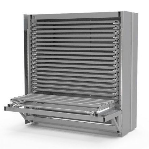 Система передачи для шпуль - PowerSTORE - Cantec - для автоматических линий / модульная / автоматизированная