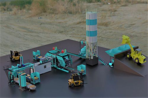 Машина для производства блоков из бетона - MVS-2008 - MVS Proje - автоматическая