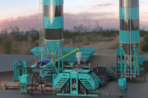 Машина для производства блоков из бетона - MVS-2510 - MVS Proje - автоматическая