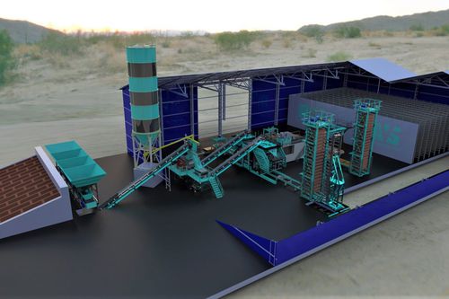 Машина для производства блоков из бетона - MVS-4218 - MVS Proje - автоматическая