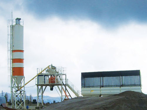 Стационарная бетоносмесительная установка - MVS-30C - MVS Proje