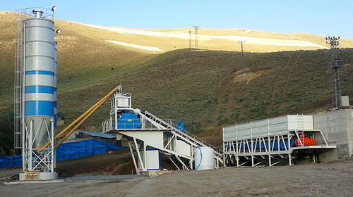 Мобильная бетоносмесительная установка - MVS-100ML - MVS Proje - специальная
