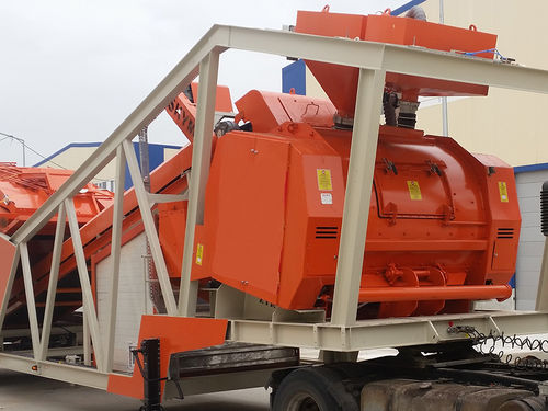 Бетономешалка на грузовике - MVS Proje - одноосная