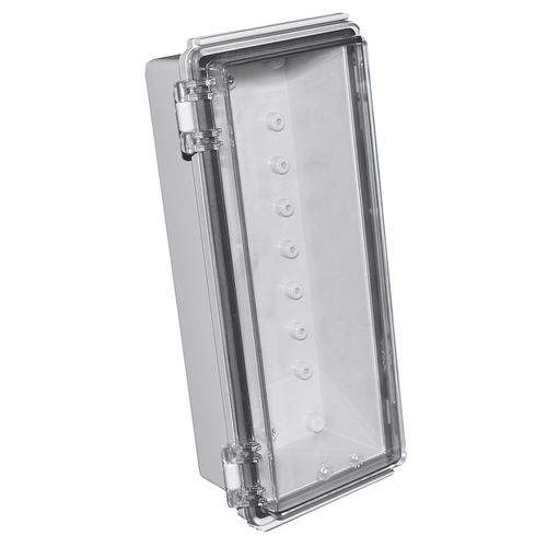 Корпус с откидной крышкой - CHDX8-222C-  X8 Series - CamdenBoss Ltd - с настенным монтажом / прямоугольный / из поликарбоната