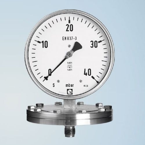 Абсолютный манометр - PAGU 100 - Schmierer GmbH - со шкалой / резьбовой / с фланцем