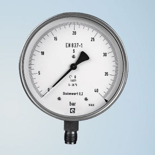 Манометр со шкалой - FU 160 - Schmierer GmbH - резьбовой / G 1/2 / BSP 1/2