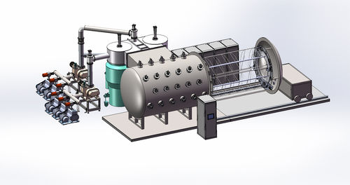 Машина для нанесения покрытий PVD - RTAC-large size multi arc coating machine - Shanghai Royal Technology Inc. - путём дугового испарения / для металлизированной пленки / вакуумная